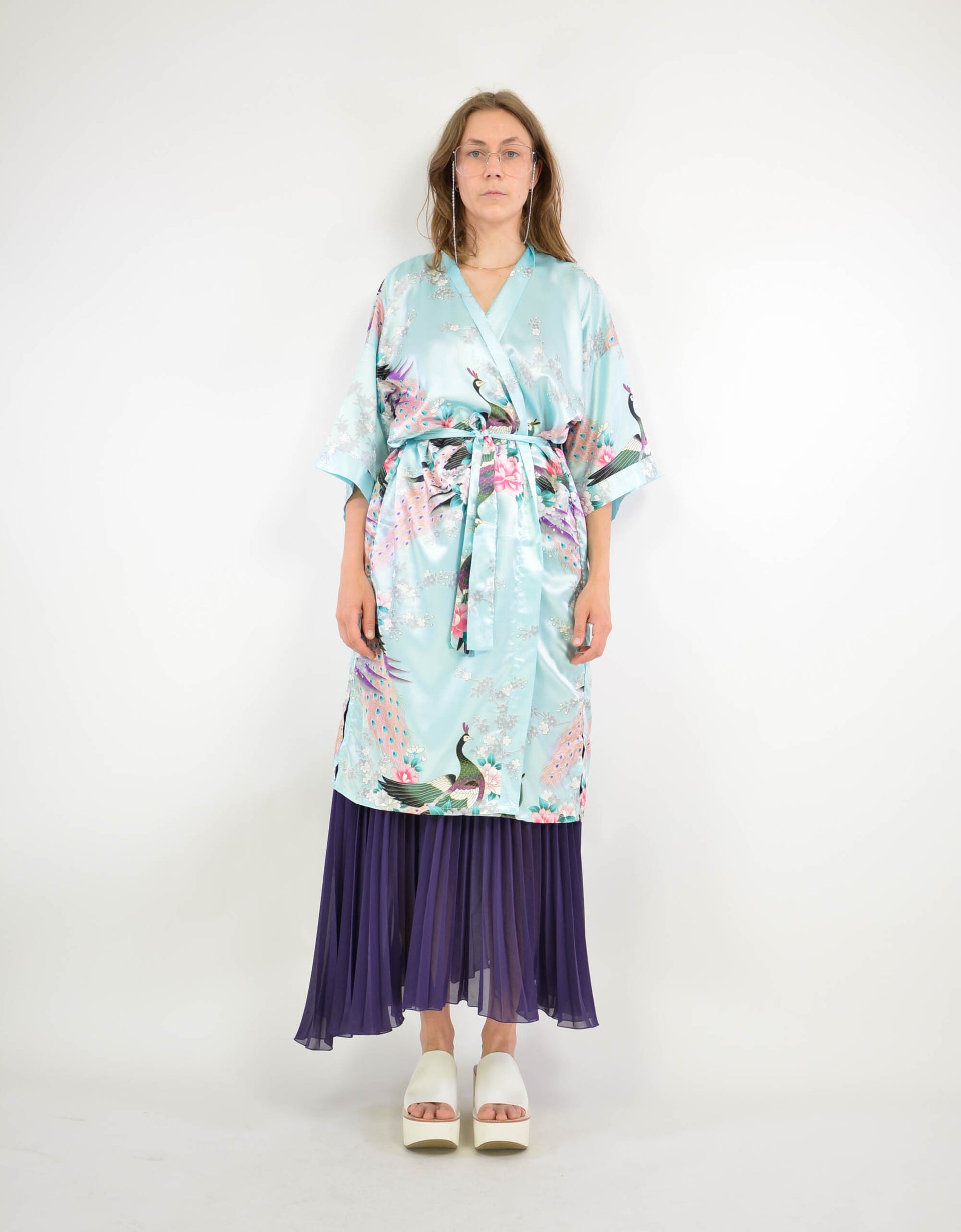 Silk Kimono - PICKNWEIGHT - VINTAGE KILO STORE