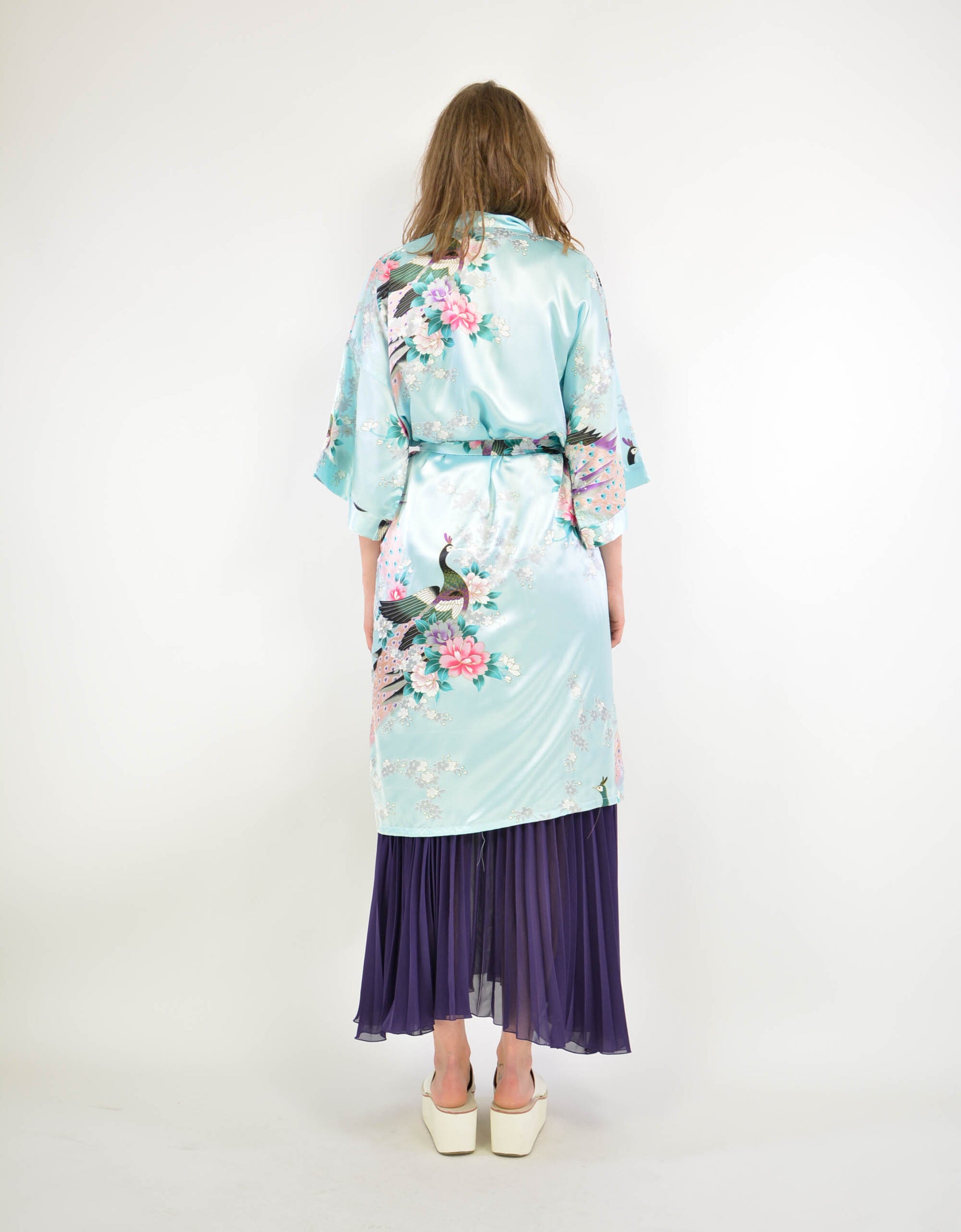 Silk Kimono - PICKNWEIGHT - VINTAGE KILO STORE