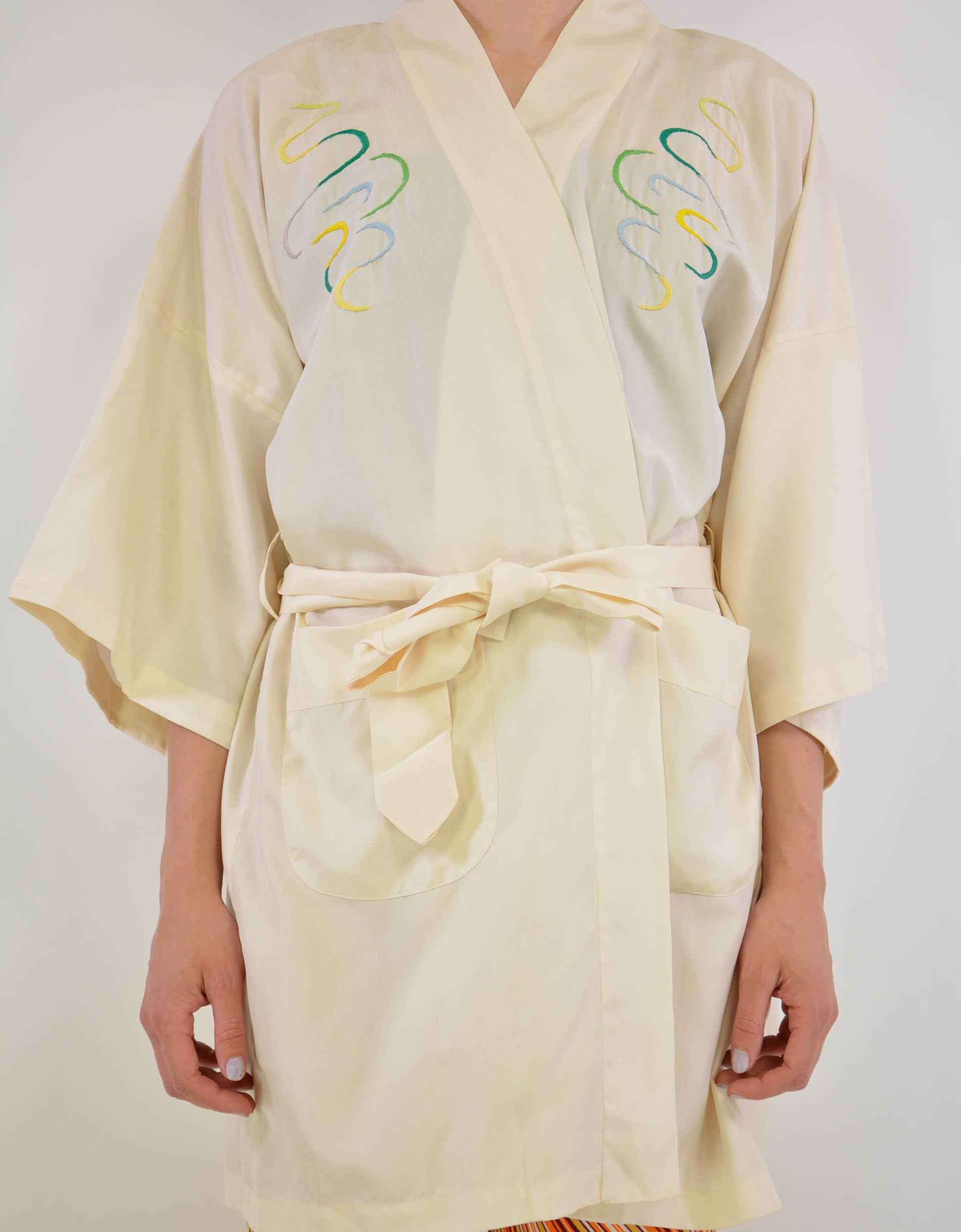 Silk kimono - PICKNWEIGHT - VINTAGE KILO STORE
