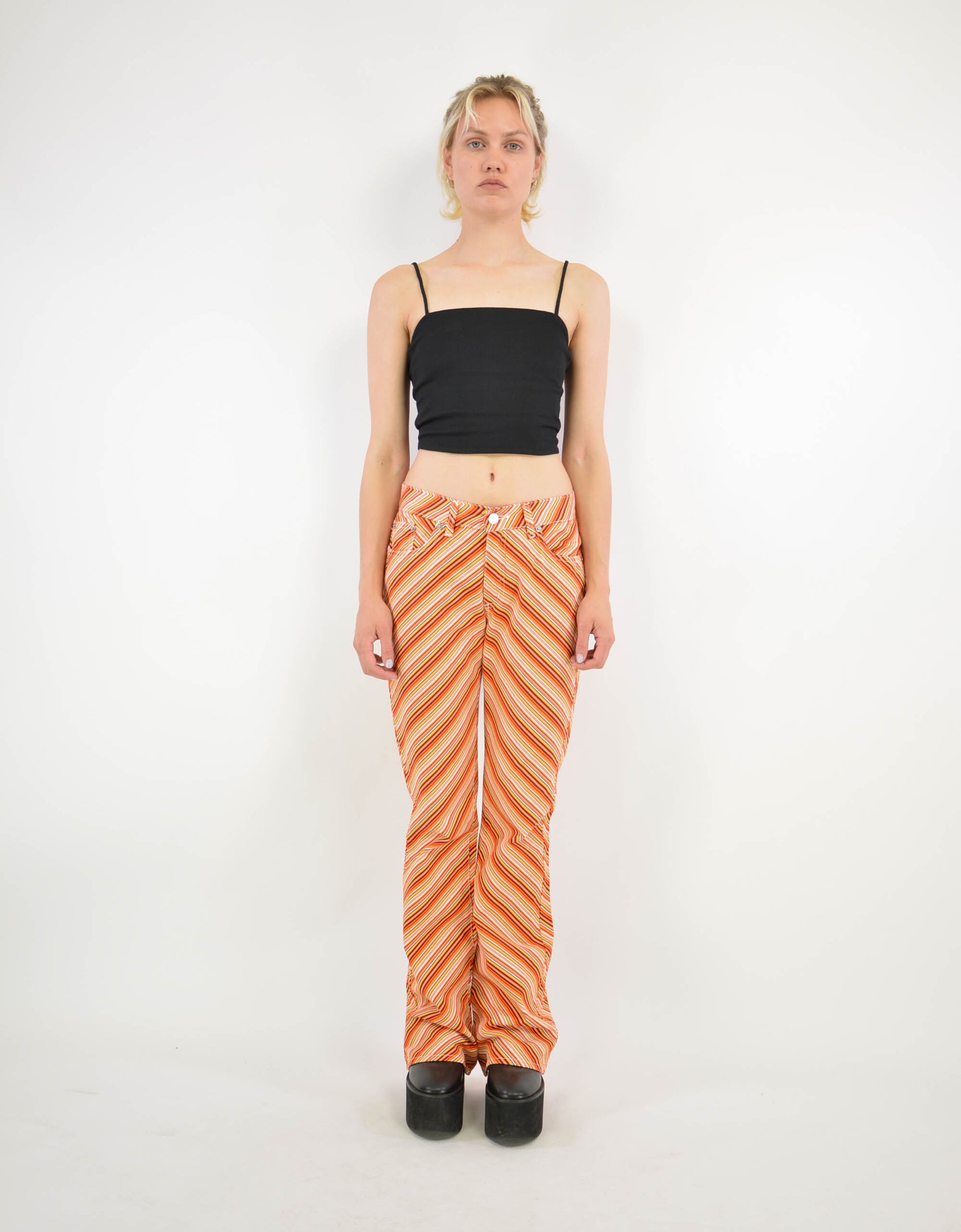 70s striped pant - PICKNWEIGHT - VINTAGE KILO STORE