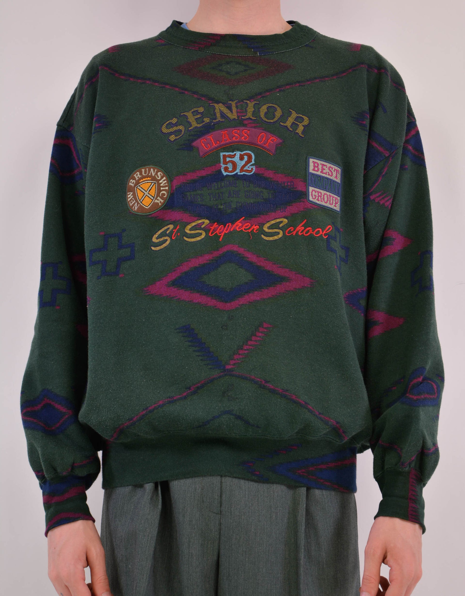 80s Training sweater - PICKNWEIGHT - VINTAGE KILO STORE
