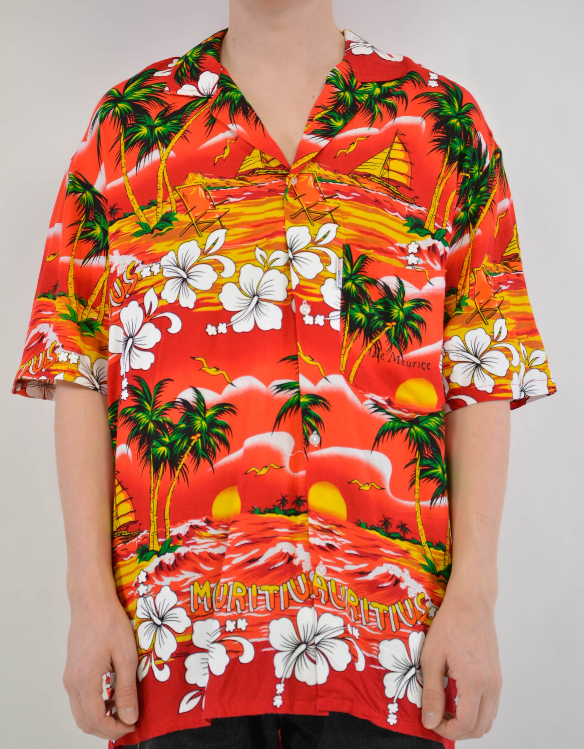 Hawaiian print shirt - PICKNWEIGHT - VINTAGE KILO STORE