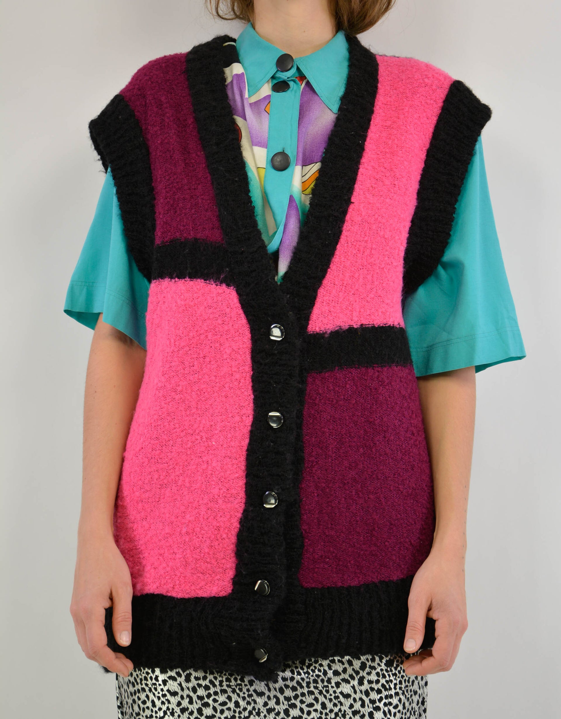 80s knitwear vest - PICKNWEIGHT - VINTAGE KILO STORE