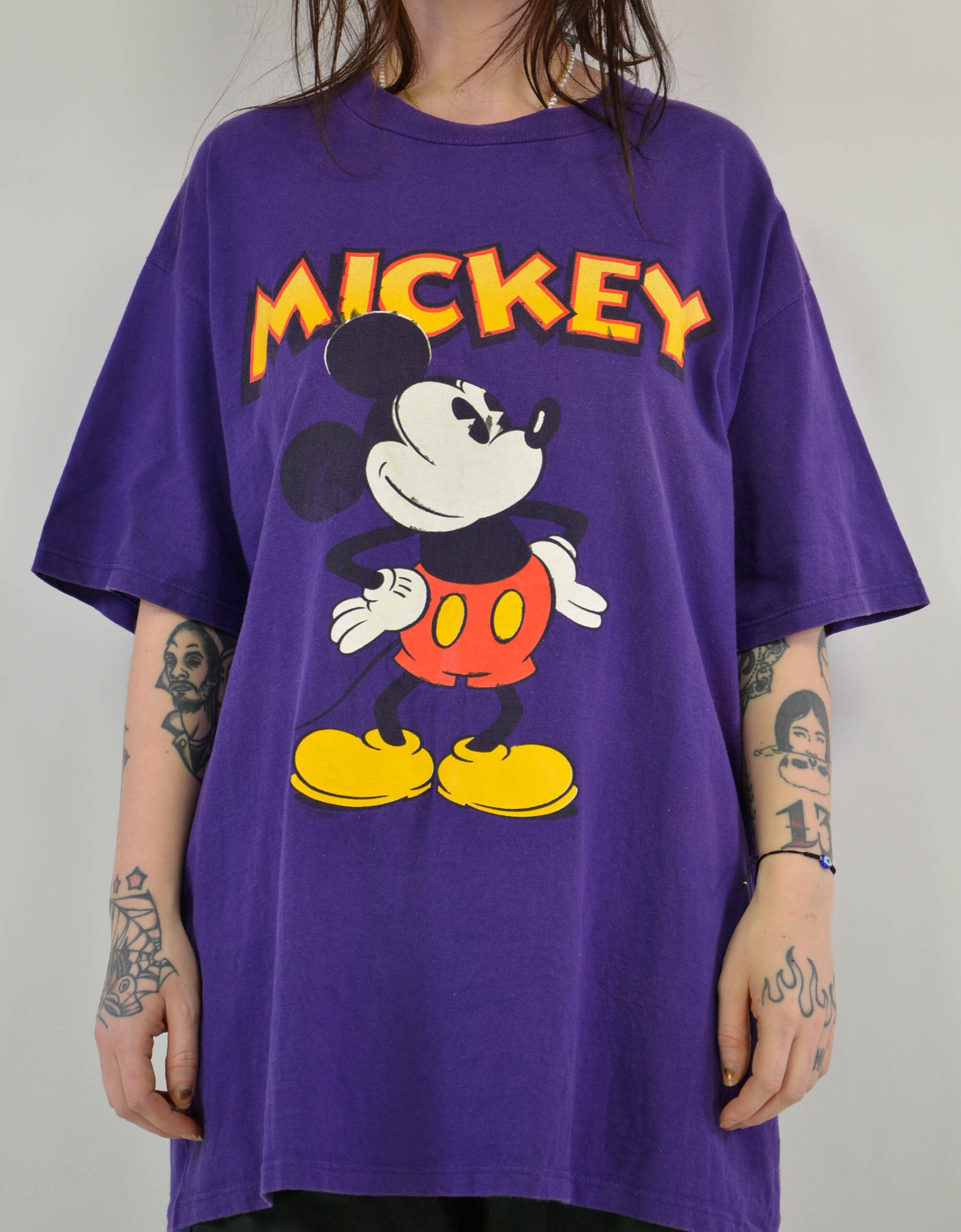 Mickey print tee - PICKNWEIGHT - VINTAGE KILO STORE