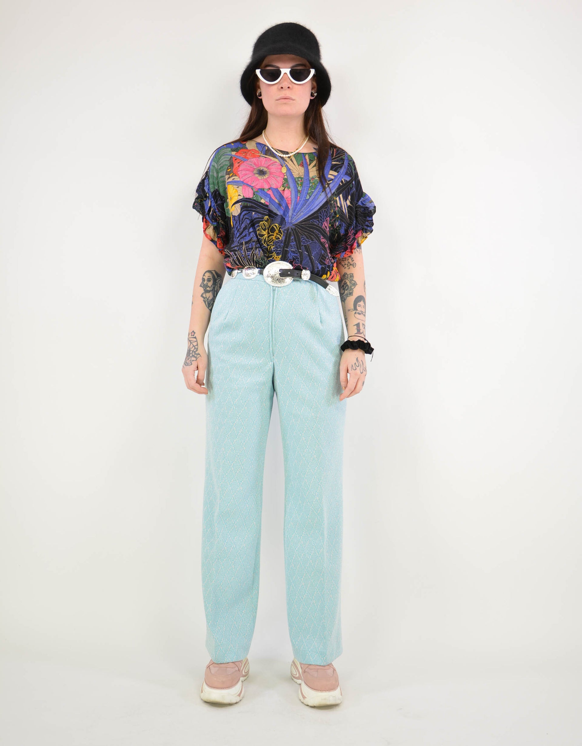 Special flower print blouse - PICKNWEIGHT - VINTAGE KILO STORE
