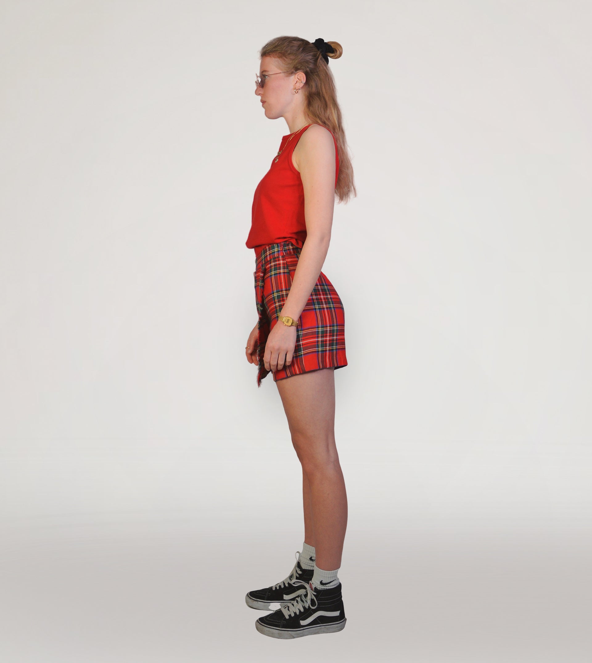 Tartan mini skirt - PICKNWEIGHT - VINTAGE KILO STORE