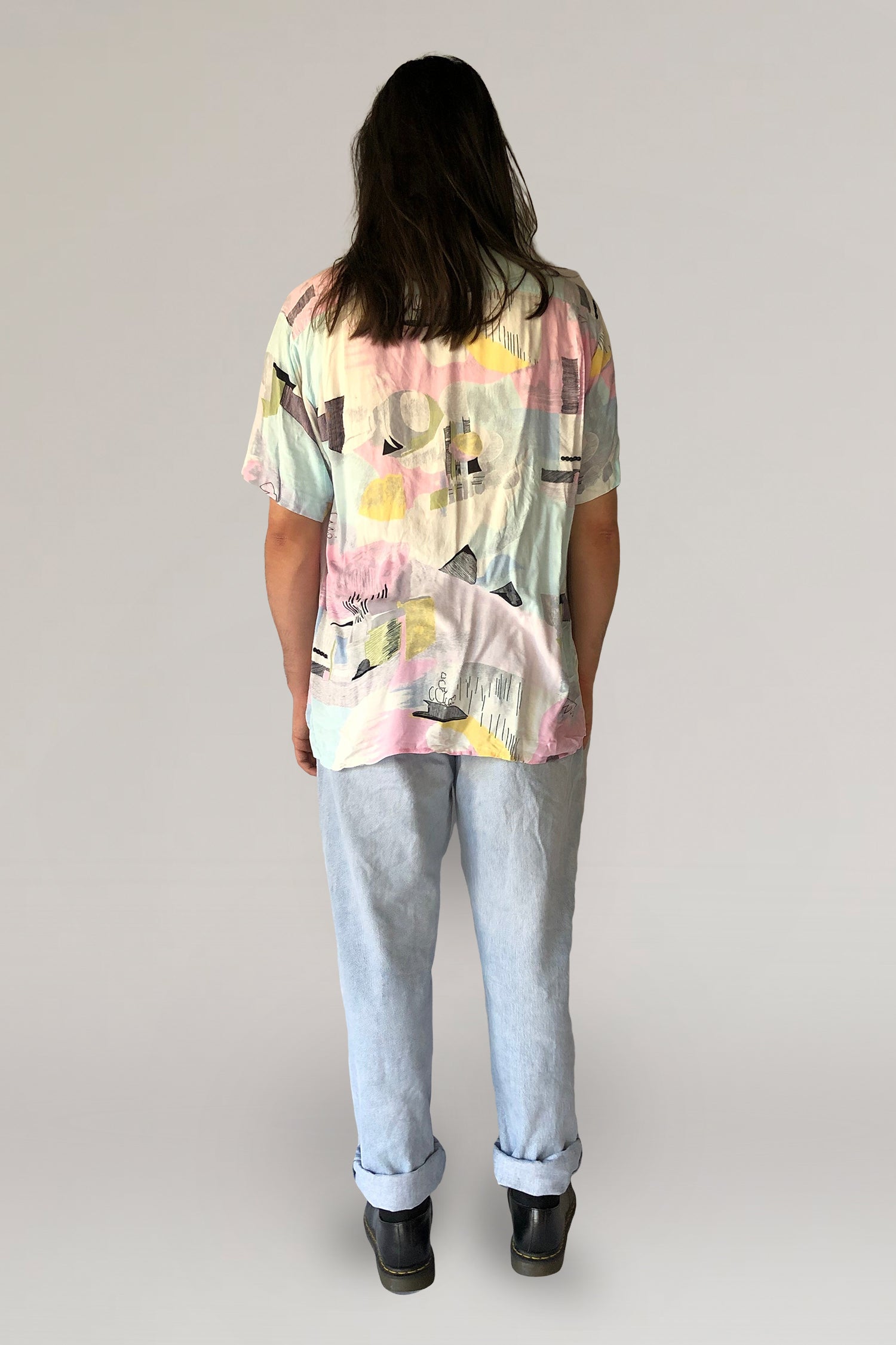 80s print shirt - PICKNWEIGHT - VINTAGE KILO STORE