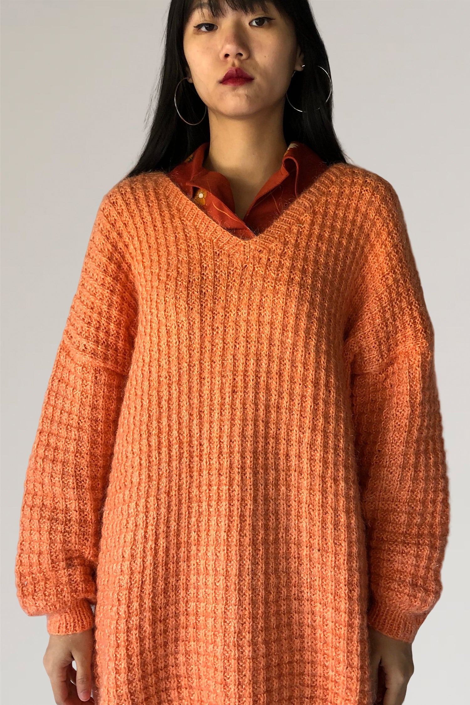 Orange knitwear - PICKNWEIGHT - VINTAGE KILO STORE